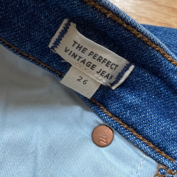 Madewell The‎ Perfect Vintage Jean in Size 26 - Picture 7 of 11